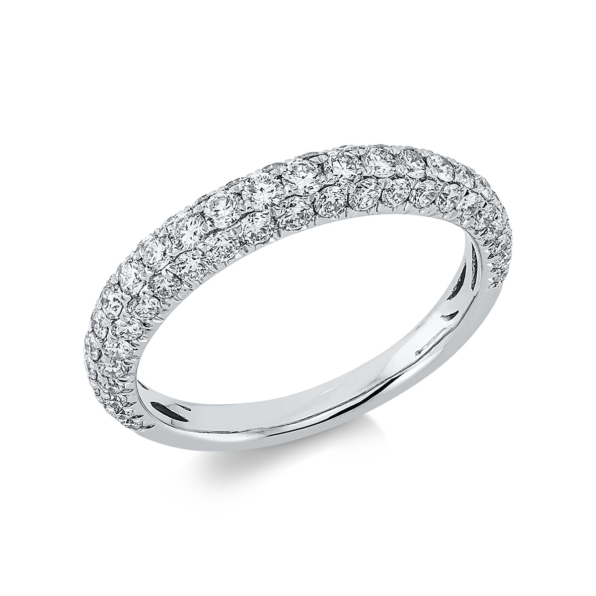 Pavé Pierścionek - 1E935-K