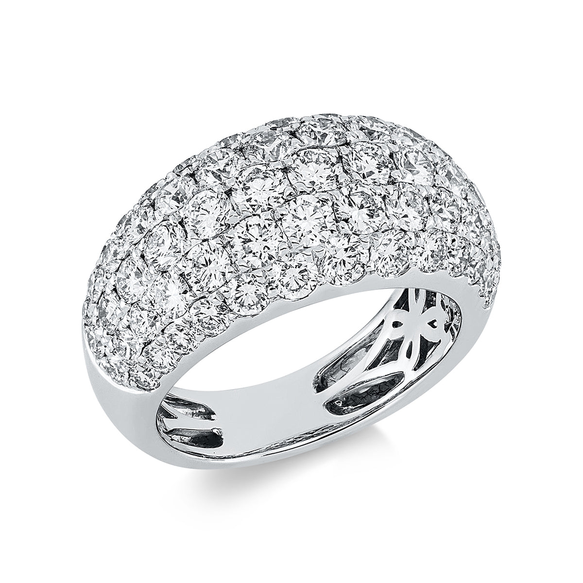 Pavé Pierścionek - 1EB29-K