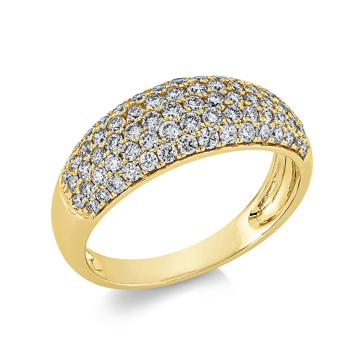 Pavé Pierścionek - 1ED36-K - obrazek 2