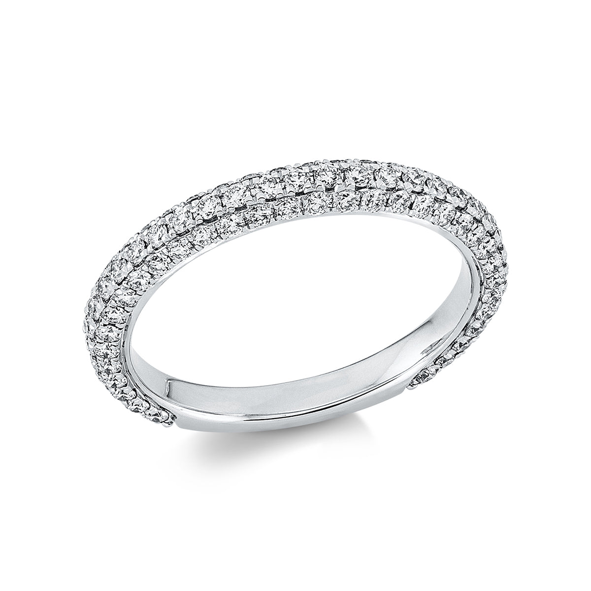 Pavé Pierścionek - 1EG44-K