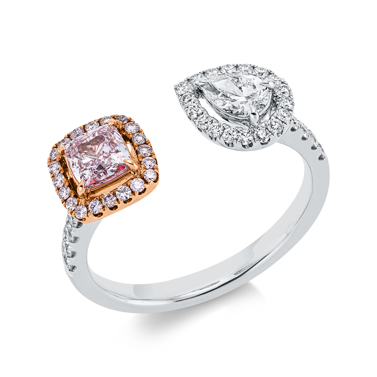 Farbiger Diamant Pierścionek - 1FE93