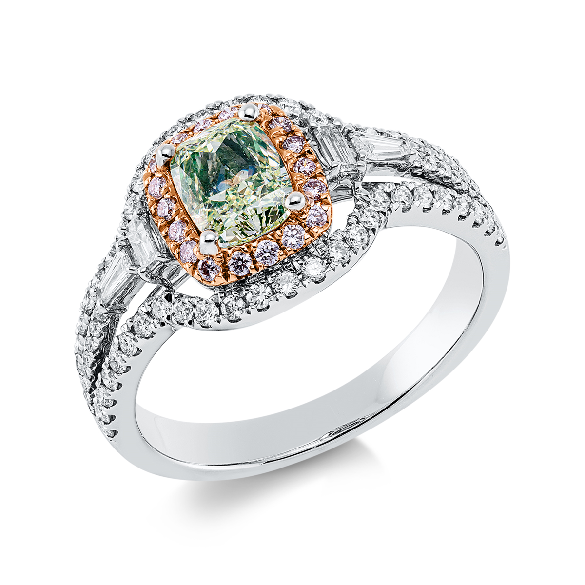 Farbiger Diamant Pierścionek - 1GZ93-K