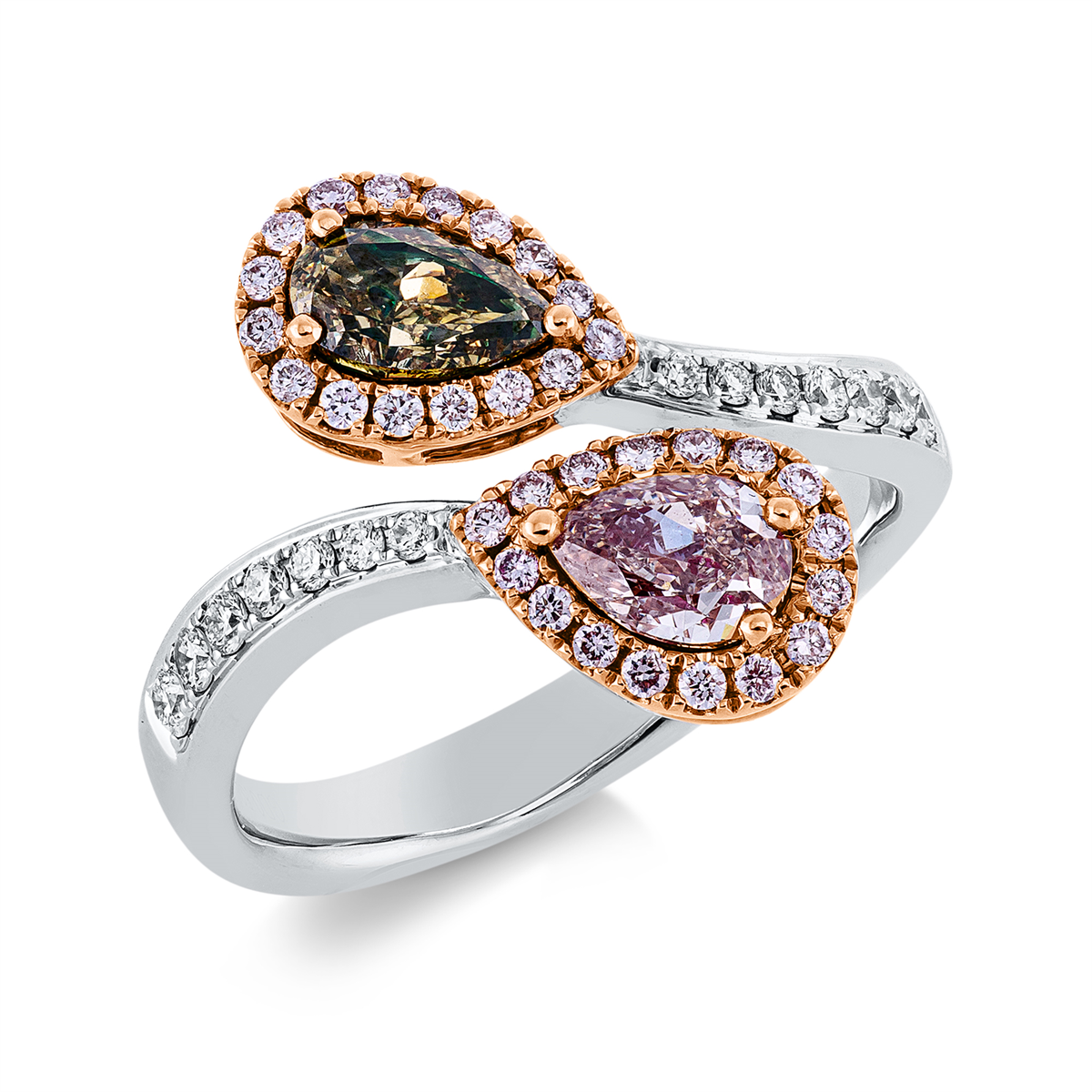 Farbiger Diamant Pierścionek - 1GZ95-K