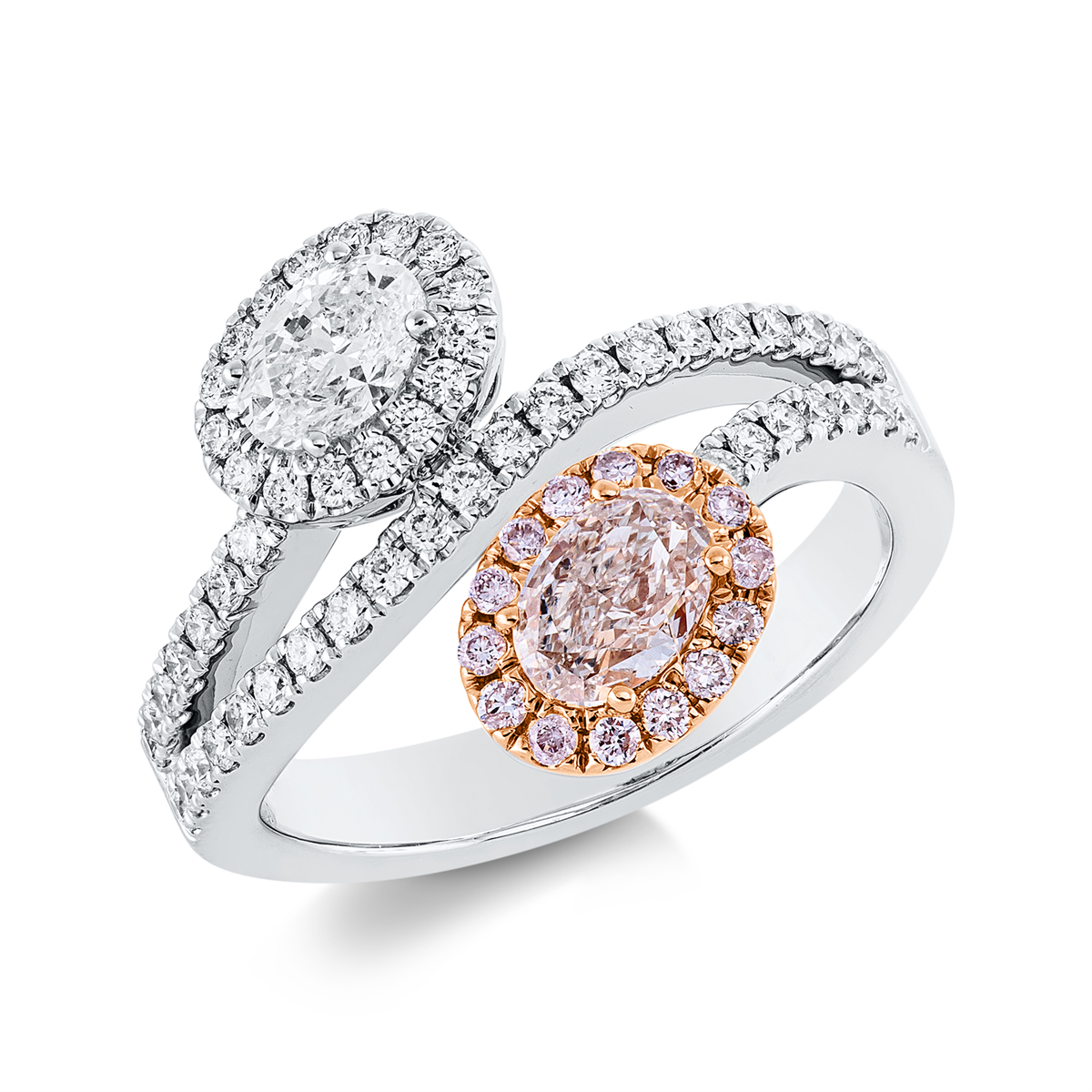 Farbiger Diamant Pierścionek - 1HA01-K