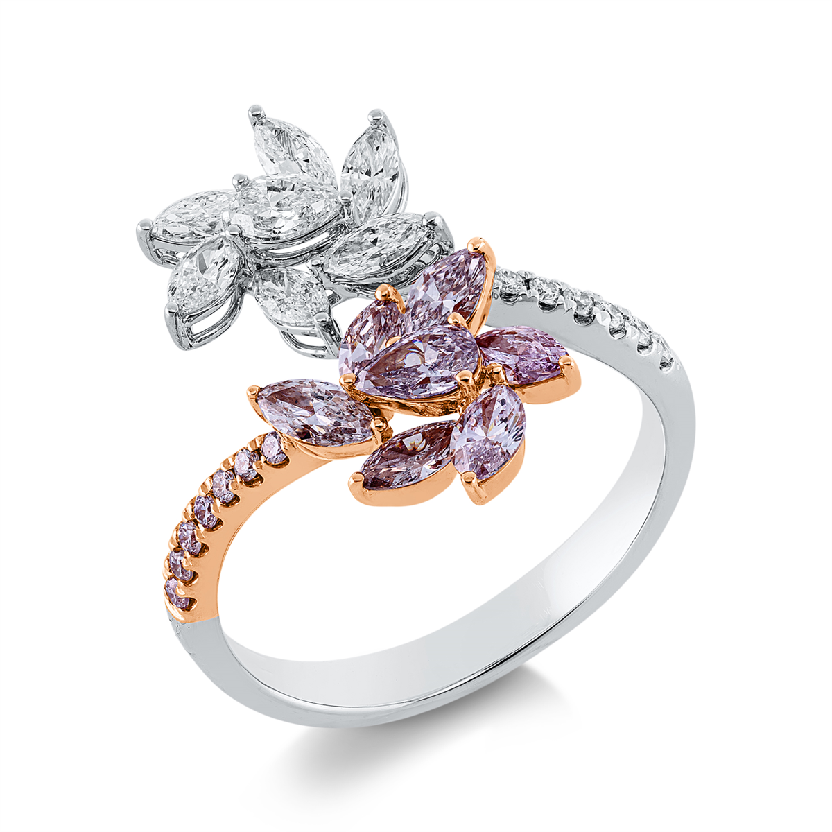 Farbiger Diamant Pierścionek - 1HA05-K