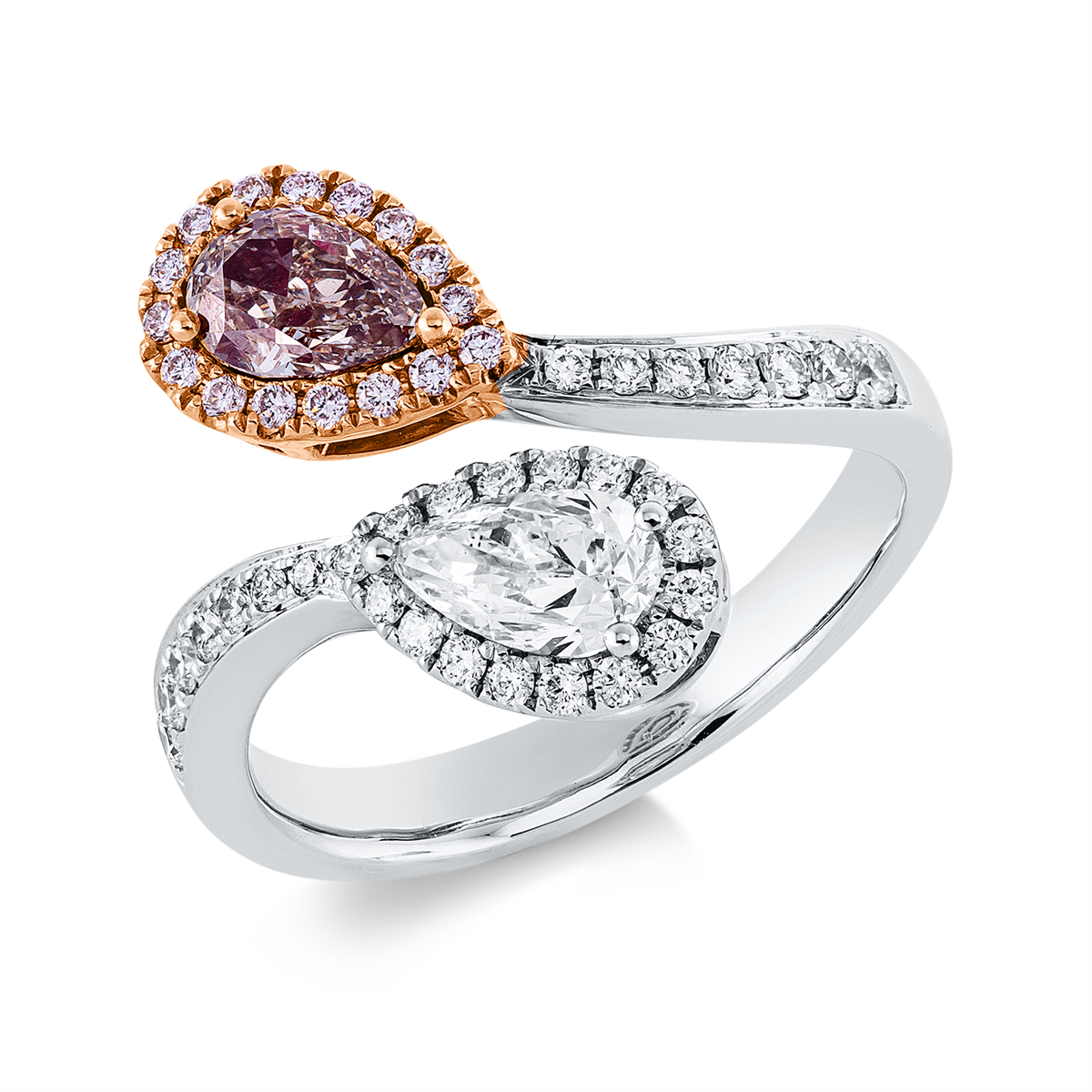 Farbiger Diamant Pierścionek - 1HA09-K