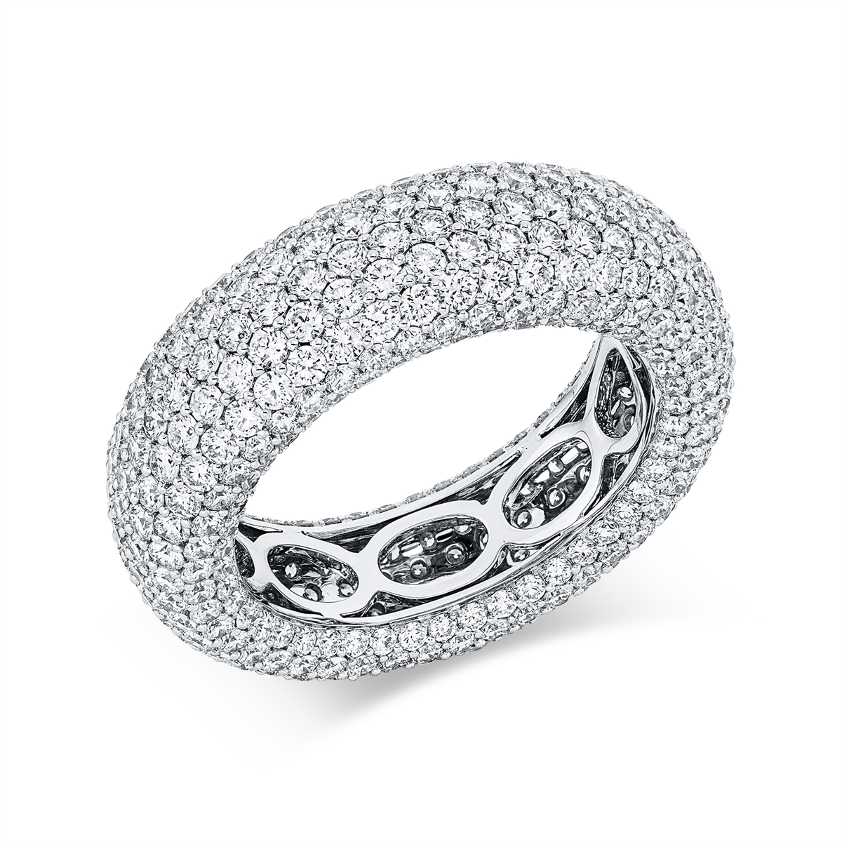 Pavé Pierścionek - 1II35