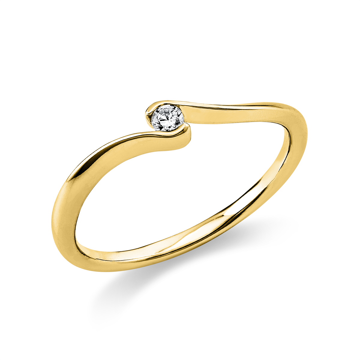 Solitaire Pierścionek - 1J093