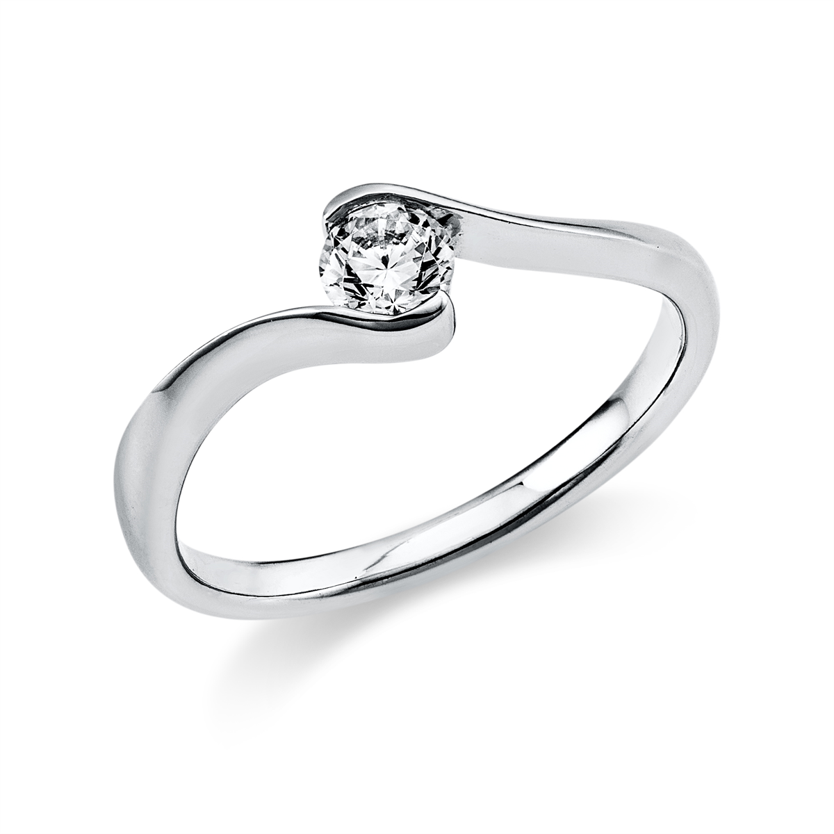 Solitaire Pierścionek - 1J096