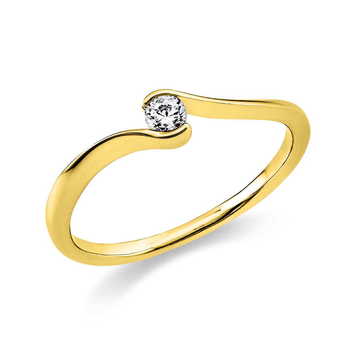 Solitaire Pierścionek - 1J097
