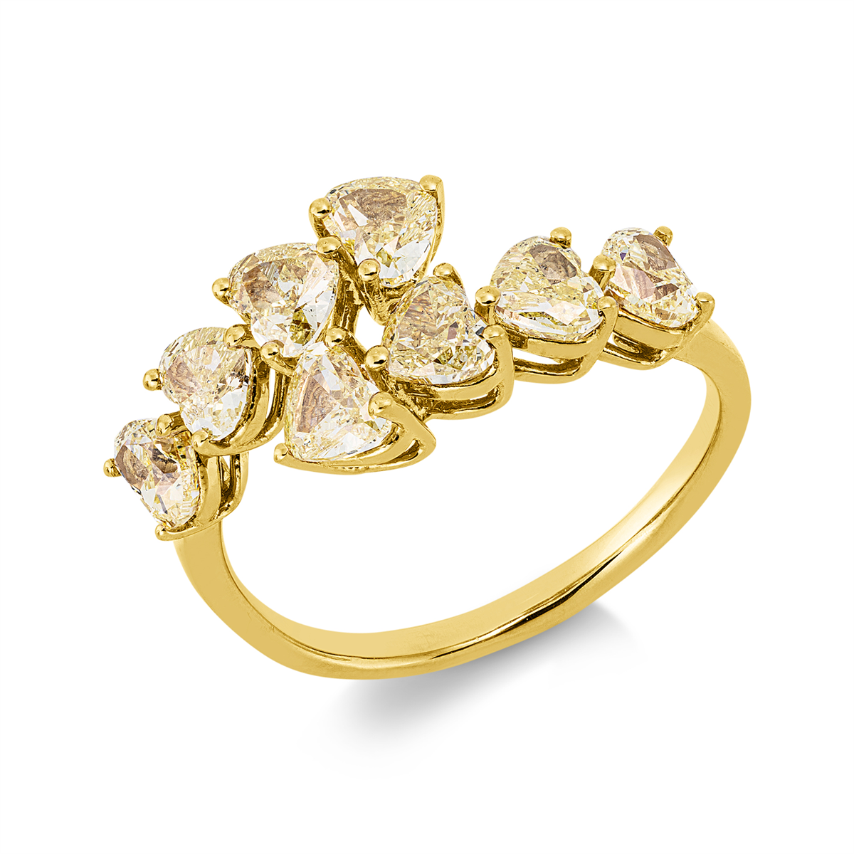 Farbiger Diamant Pierścionek - 1JE32