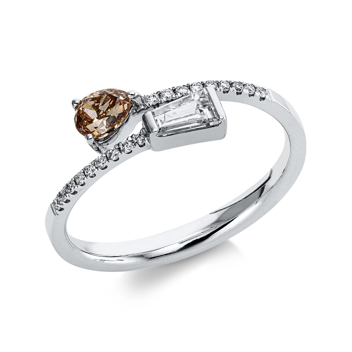 Farbiger Diamant Pierścionek - 1JK11