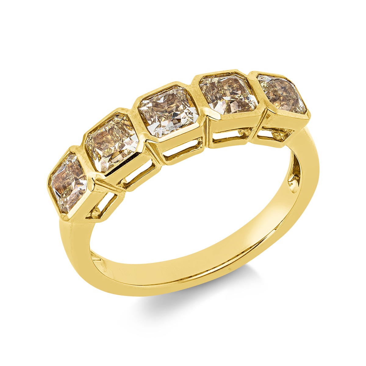 Farbiger Diamant Pierścionek - 1JS04