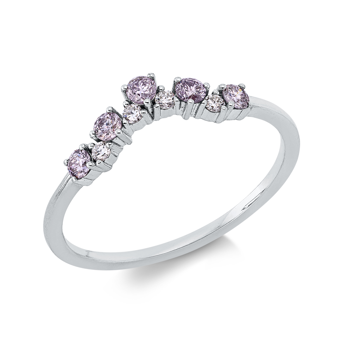 Farbiger Diamant Pierścionek - 1JV35
