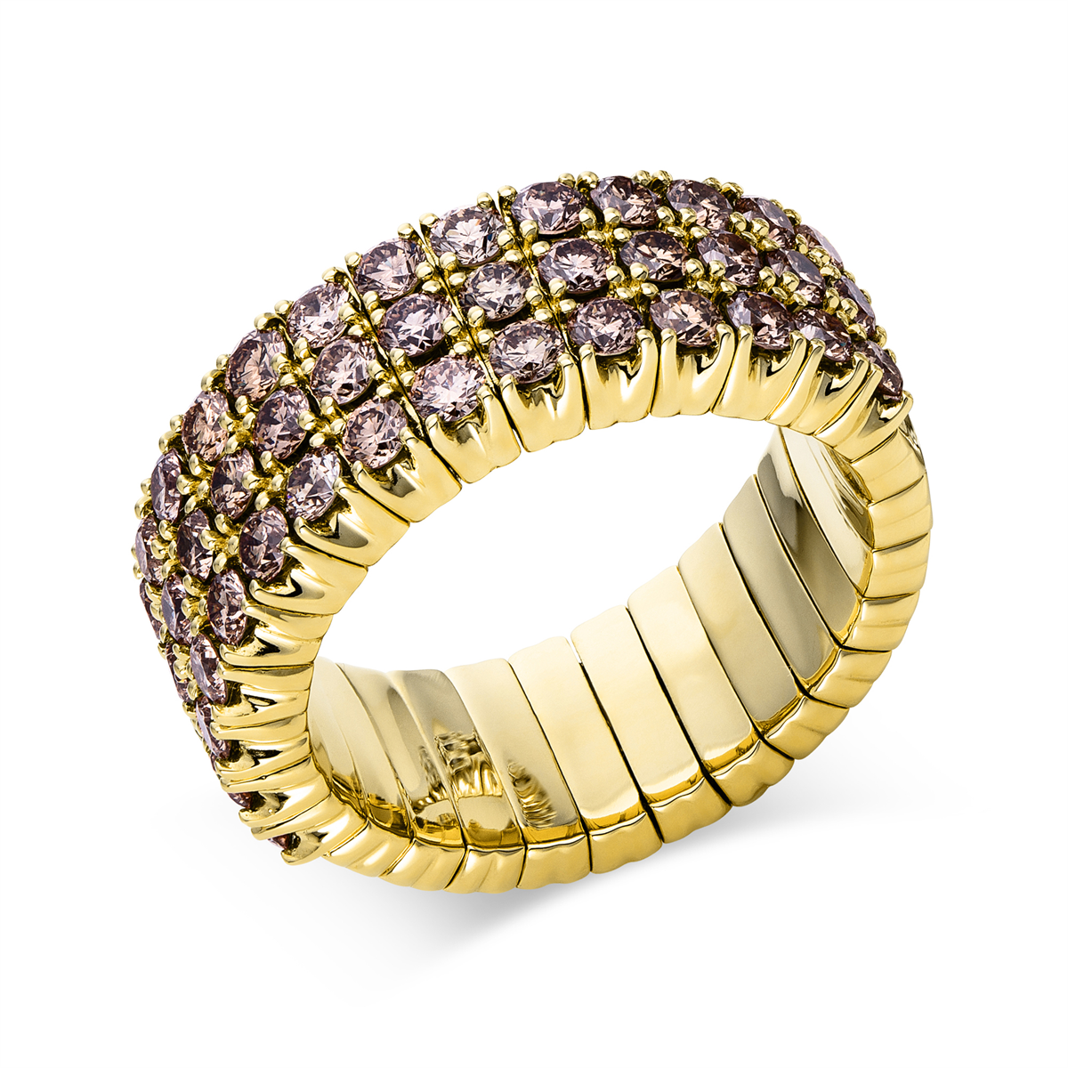 Pavé Pierścionek - 1N780-K - obrazek 2