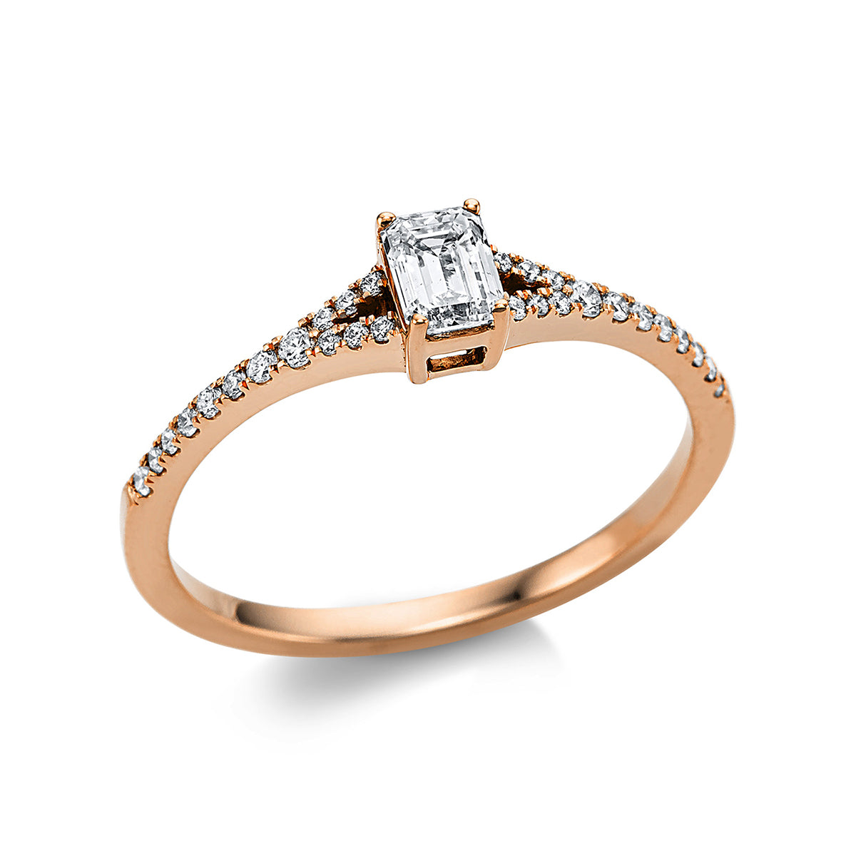 Solitaire mit Besatz Pierścionek - 1U482-K