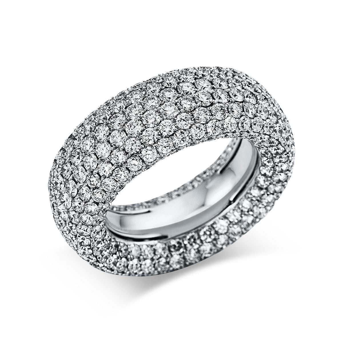 Pavé Pierścionek - 1X167