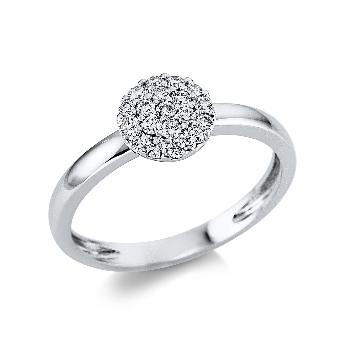 Pavé Pierścionek - 1Y229-K