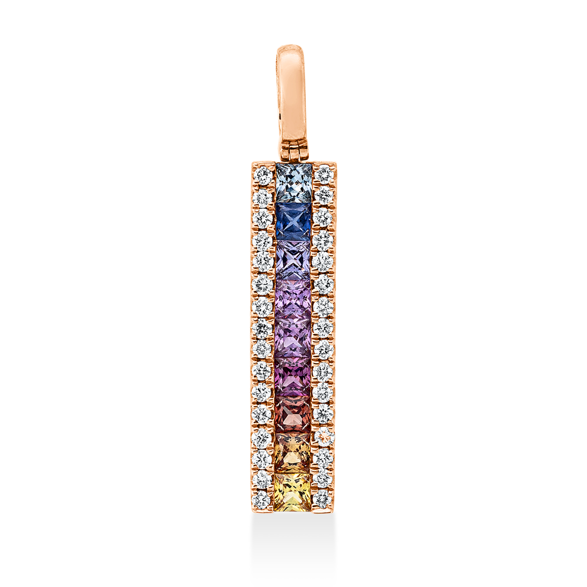 Rainbow & Multicolor Wisiorek - 3I708