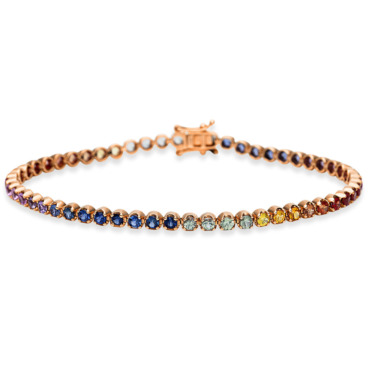 Rainbow & Multicolor Bransoletka - 5B770-K - obrazek 2