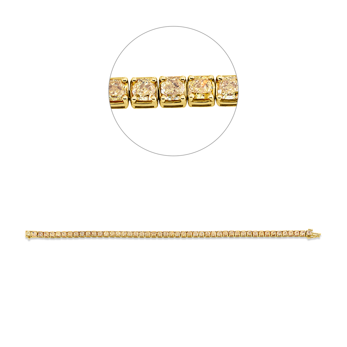 Farbiger Diamant Bransoletka - 5G366