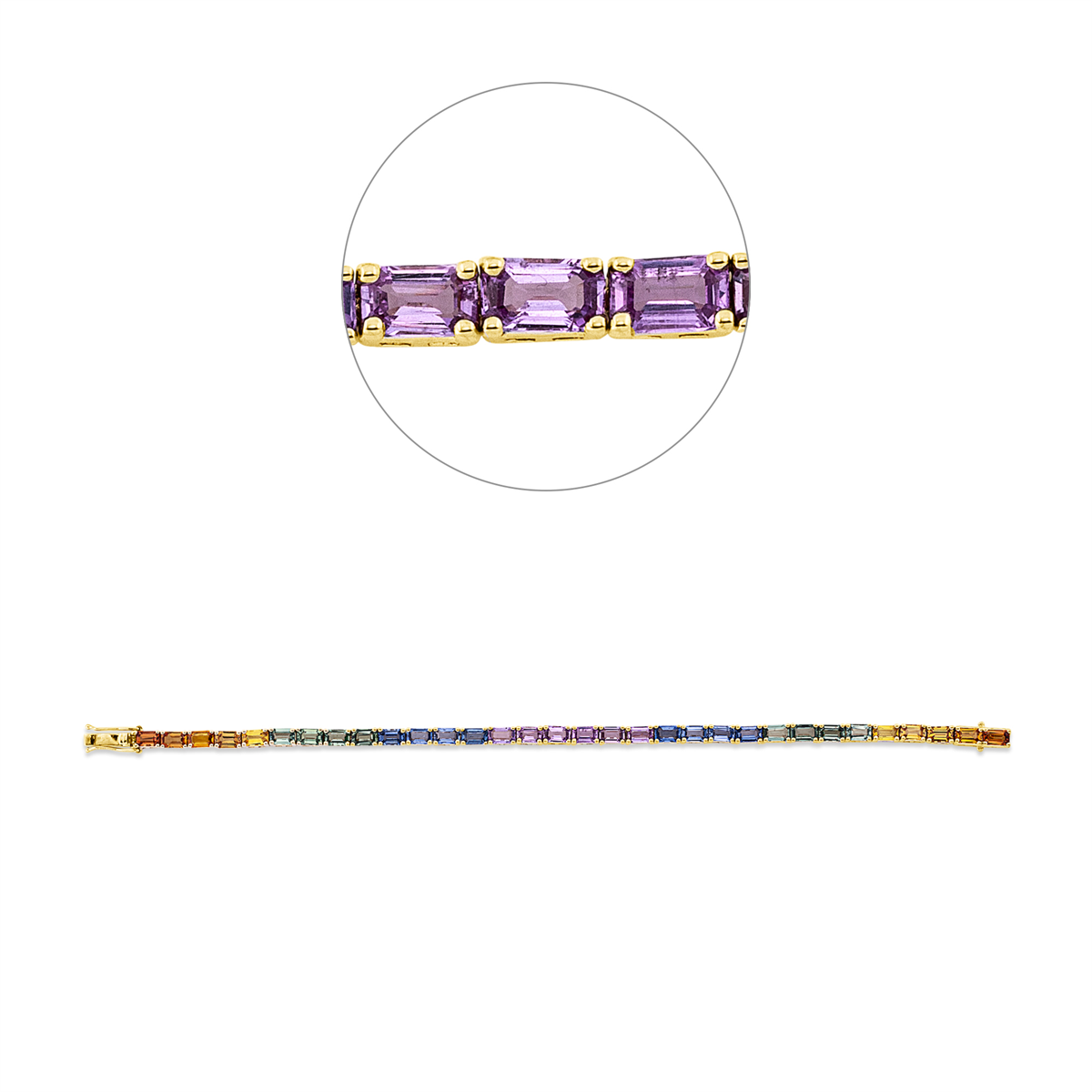 Rainbow & Multicolor Bransoletka - 5G380
