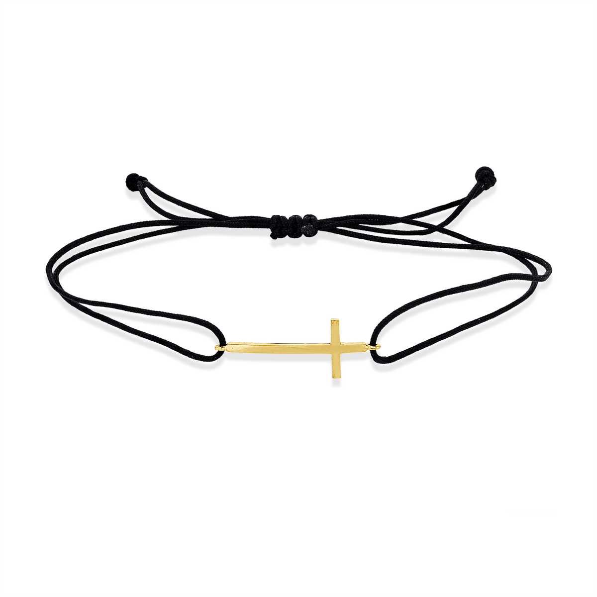 Leder- & Stoffband Bransoletka - 5G639