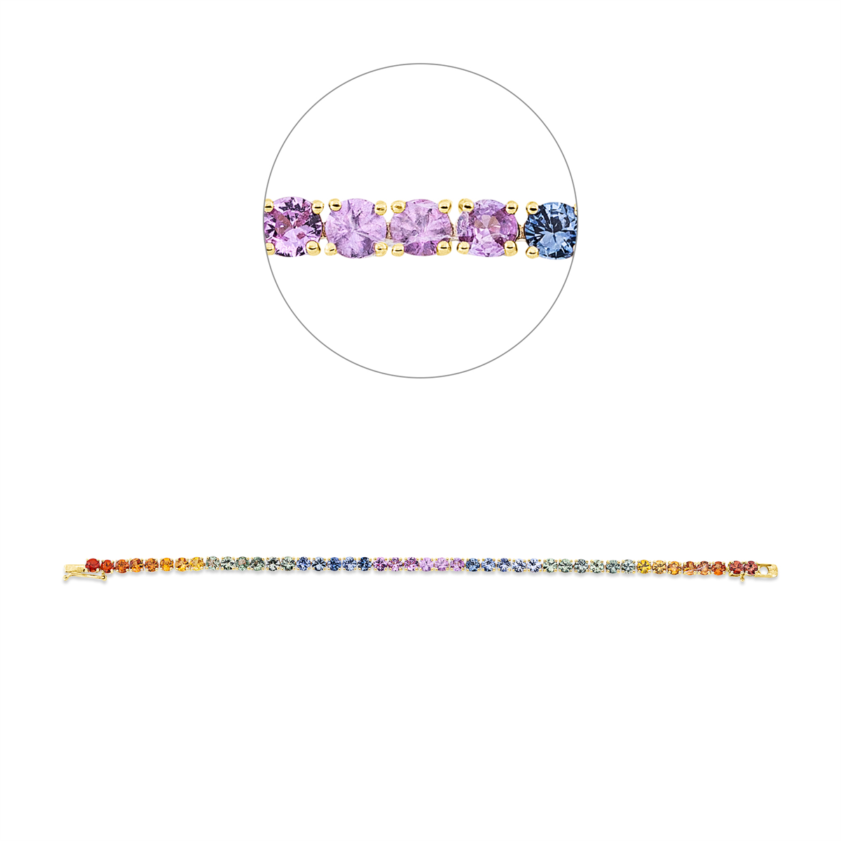 Rainbow & Multicolor Bransoletka - 5G652