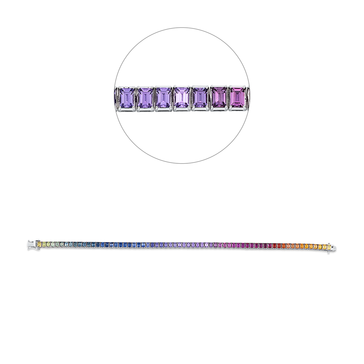 Rainbow & Multicolor Bransoletka - 5G656