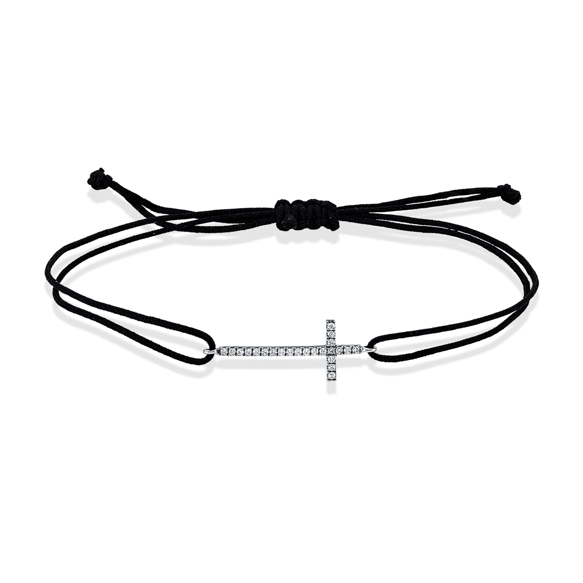 Leder- & Stoffband Bransoletka - 5G671