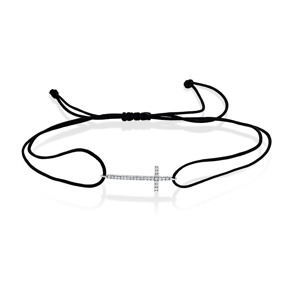 Leder- & Stoffband Bransoletka - 5G672