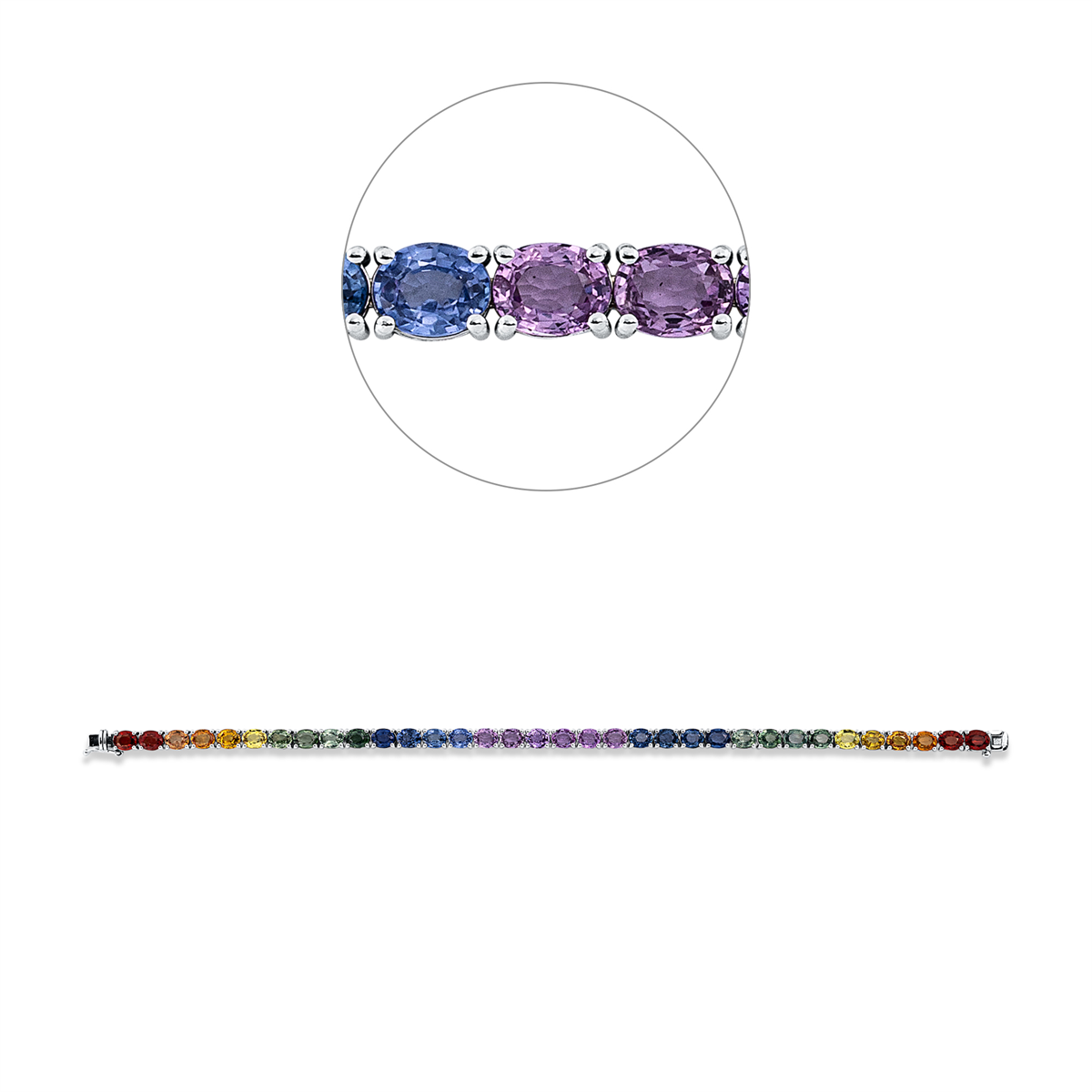 Rainbow & Multicolor Bransoletka - 5G673
