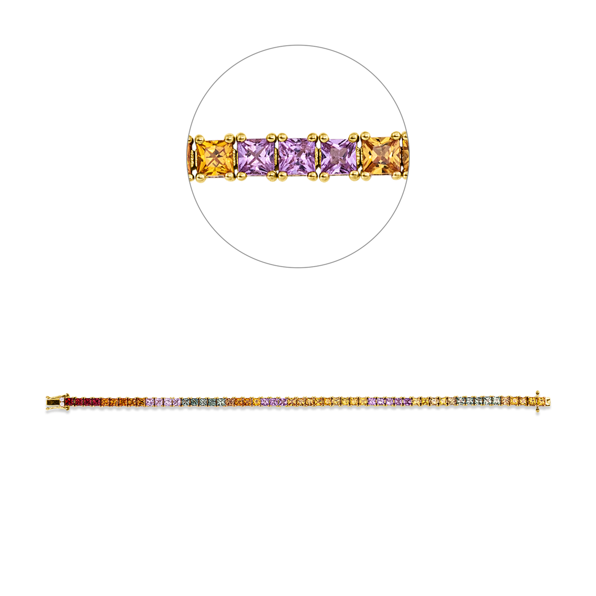 Rainbow & Multicolor Bransoletka - 5G691