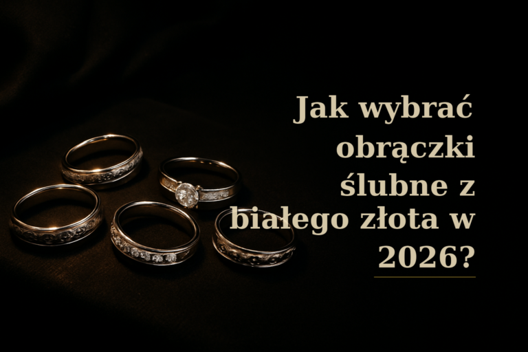 Jak wybrać obrączki ślubne z białego złota w 2026?