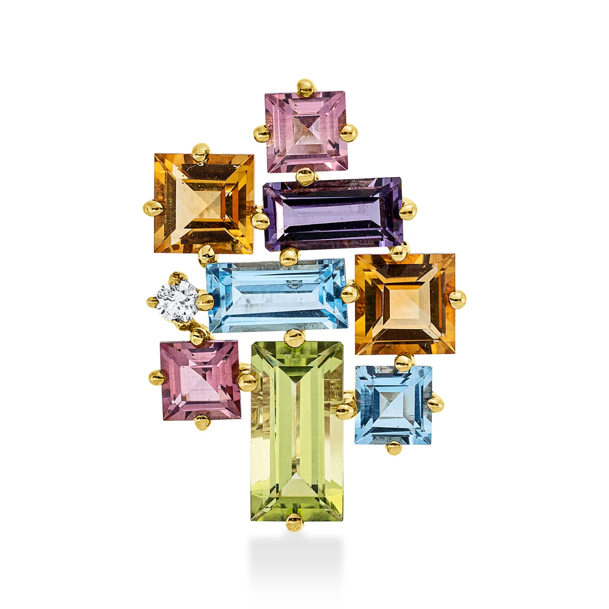 Rainbow & Multicolor Wisiorek - 3I121