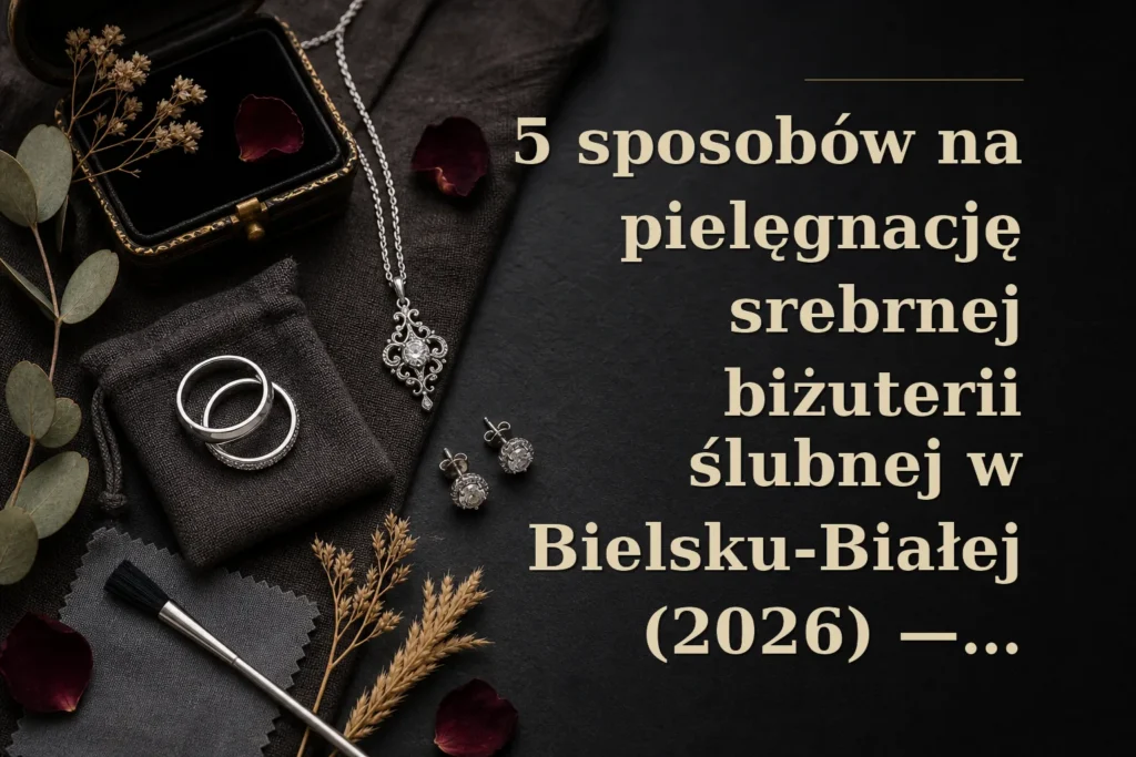 pielęgnacja biżuterii ślubnej srebrnej Bielsko-Biała - 5 sposobów na pielęgnację srebrnej biżuterii ślubnej w Bielsku‑Białej (2026) — co robić, a czego unikać
