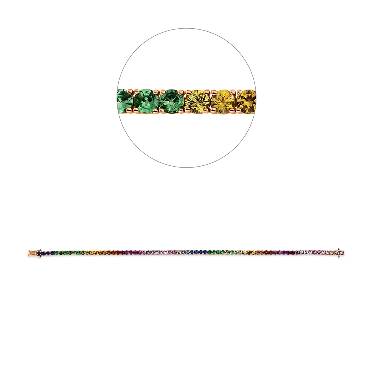 Rainbow & Multicolor Bransoletka - 5F881