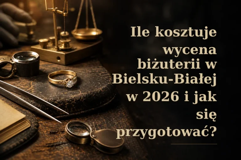 Ile kosztuje wycena biżuterii w Bielsku‑Białej w 2026 i jak się przygotować?