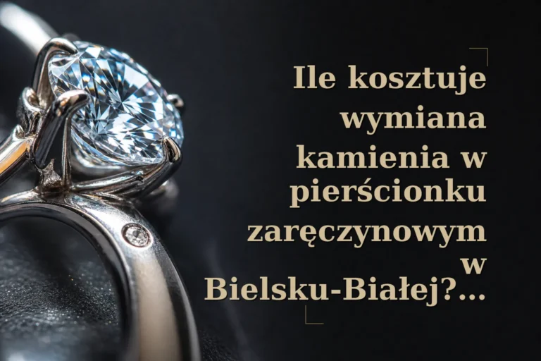 Ile kosztuje wymiana kamienia w pierścionku zaręczynowym w Bielsku-Białej? Ceny, terminy i bezpieczne rozwiązania (2026)