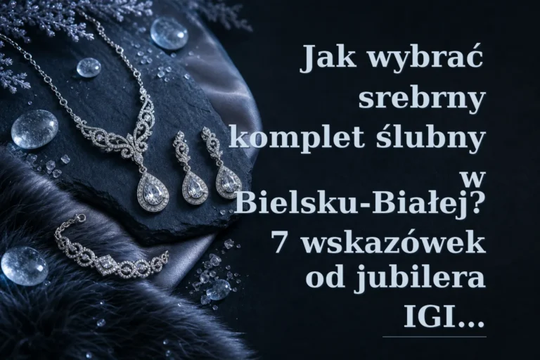 Jak wybrać srebrny komplet ślubny w Bielsku-Białej? 7 wskazówek od jubilera IGI (2026)