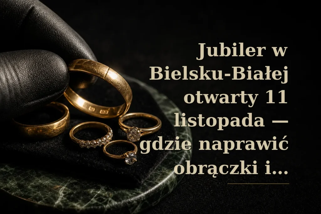 jubiler bielsko-biała 11 listopada - Jubiler w Bielsku‑Białej otwarty 11 listopada — gdzie naprawić obrączki i biżuterię przed świętem?
