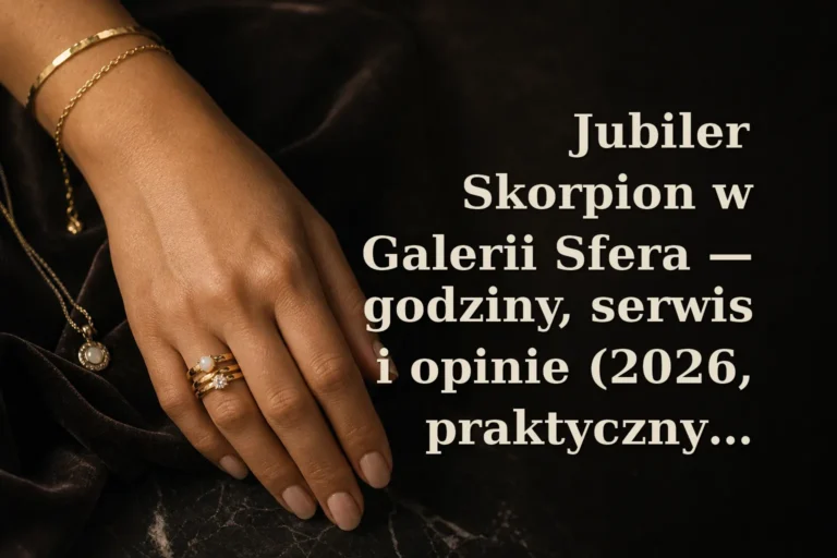Serwis biżuterii w galerii handlowej czy w pracowni? Jak wybrać (Bielsko-Biała 2026)