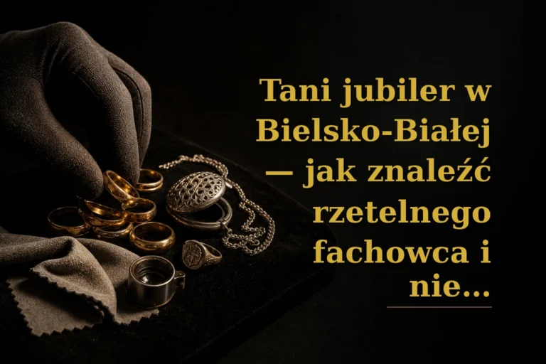 Tani jubiler w Bielsko‑Białej — jak znaleźć rzetelnego fachowca i nie przepłacić?