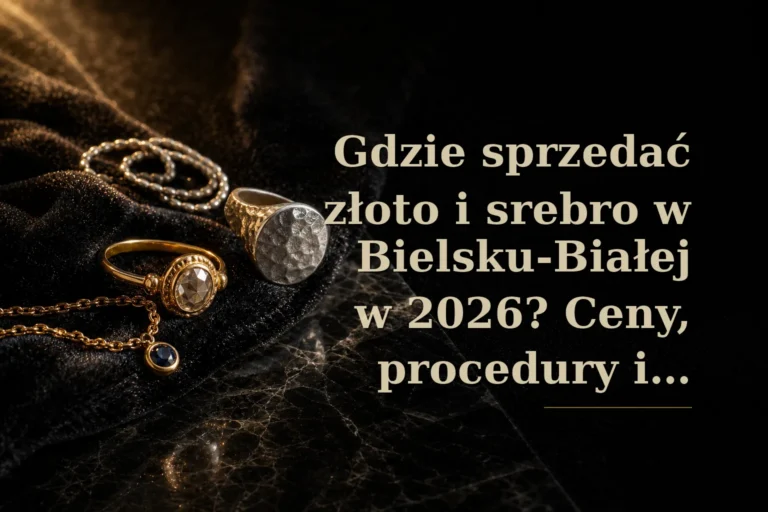 Gdzie sprzedać złoto i srebro w Bielsku-Białej w 2026? Ceny, procedury i bezpieczne miejsca