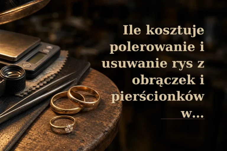 Ile kosztuje polerowanie i usuwanie rys z obrączek i pierścionków w Bielsku-Białej w 2026?