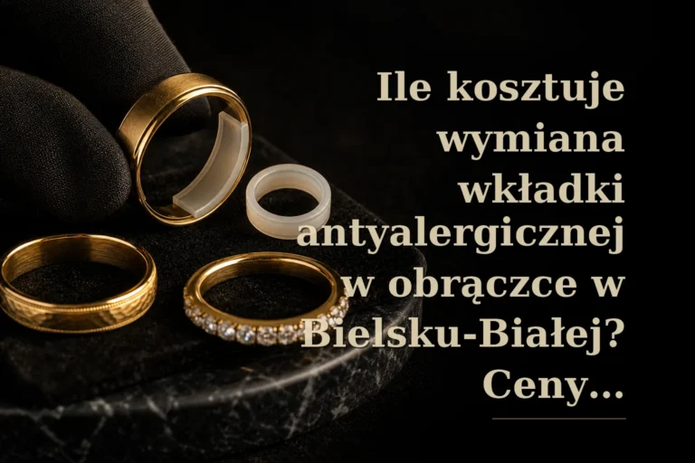 Ile kosztuje wymiana wkładki antyalergicznej w obrączce w Bielsku-Białej? Ceny 2026, terminy i bezpieczne rozwiązania