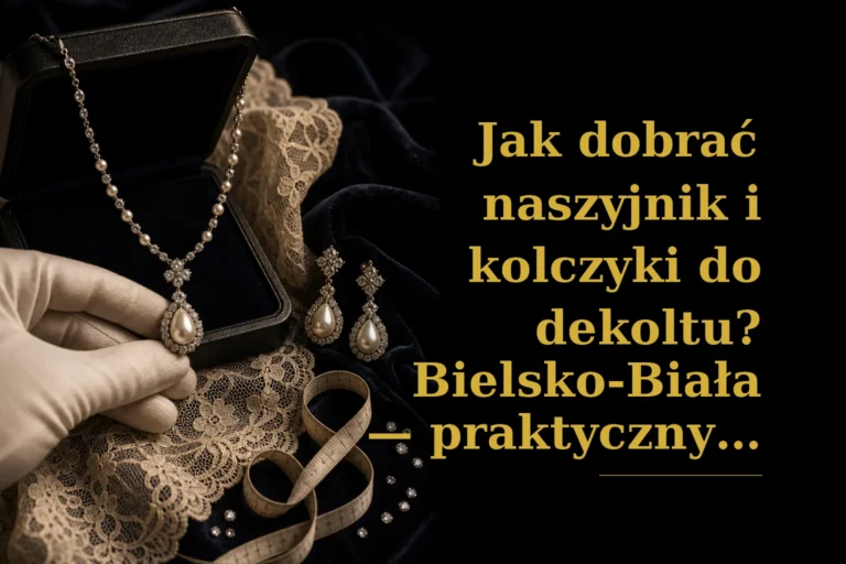 Jak dobrać naszyjnik i kolczyki do dekoltu? Bielsko-Biała - praktyczny przewodnik 2026
