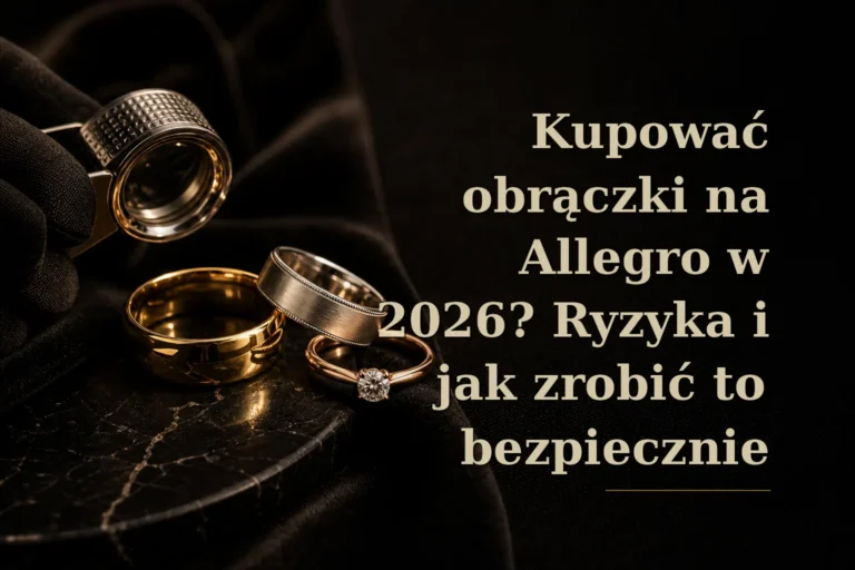 Kupować obrączki na Allegro w 2026? Ryzyka i jak zrobić to bezpiecznie