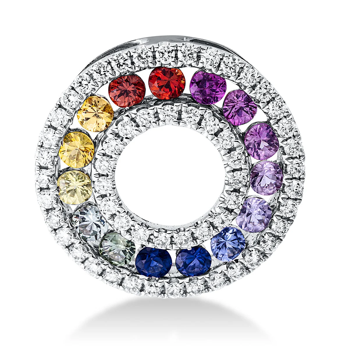 Rainbow & Multicolor Wisiorek - 3G409