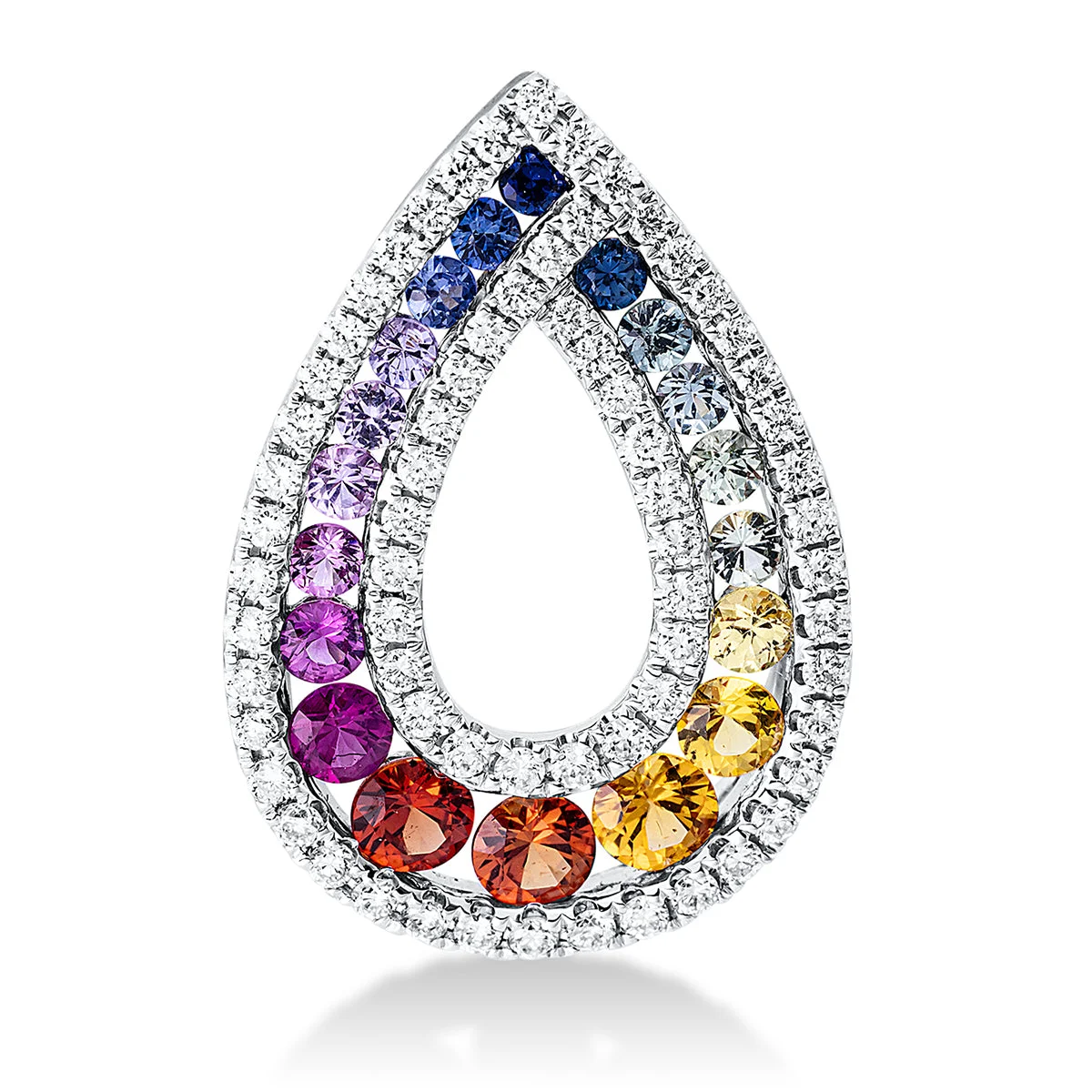 Rainbow & Multicolor Wisiorek - 3G414